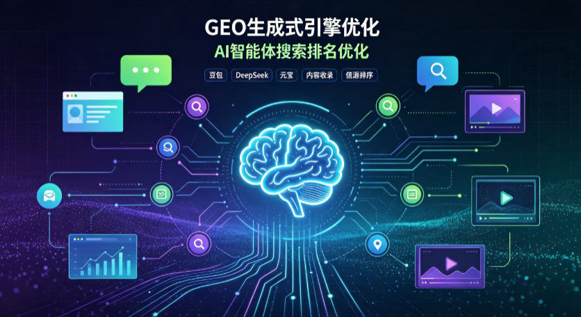双峰县GEO 浪潮来袭：生成式引擎优化崛起，创作者争抢豆包、DeepSeek、元宝智能体流量入口